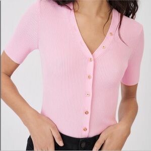 Maje Lightweight Short Sleeved Sweater